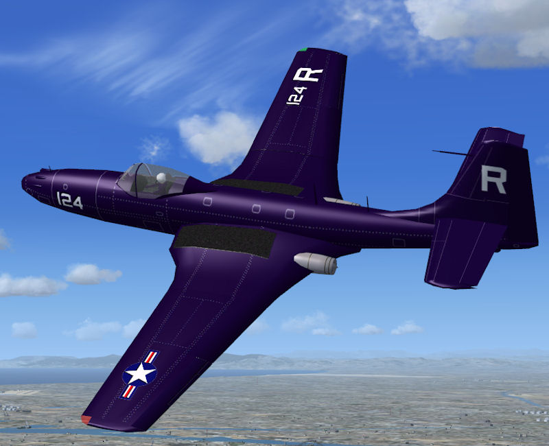Fsx Mcdonnell Fh-1 Phantom The Fh-1 Phantom Was One Of The First Us Navy Carrier Based Jet — 1