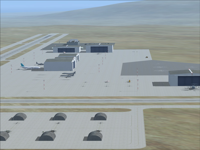 Cfb North Star (Cyns) Fictional Canadian Military Base For Fsx