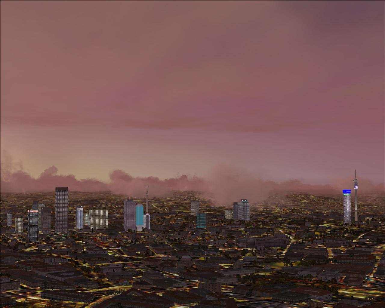 Johannesburg City X Some Of Johannesburg City Buildings For Fsx Sp2 P3D Prepar3D V2 Only,W — 1