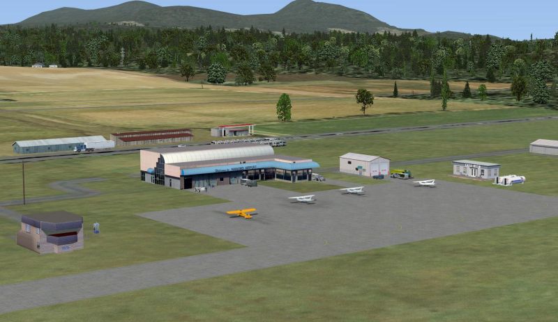 Nanaimo-Collishaw Airport (Cycd) For Fsx By Ken Peters Version 1.0 This Bundle Adds Detail — 1