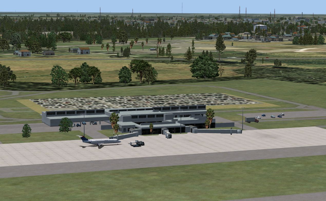 Gainesville Fl Airport (Kgnv) By: Art Poole Description: Complete Redo Of The Msfs Default — 1