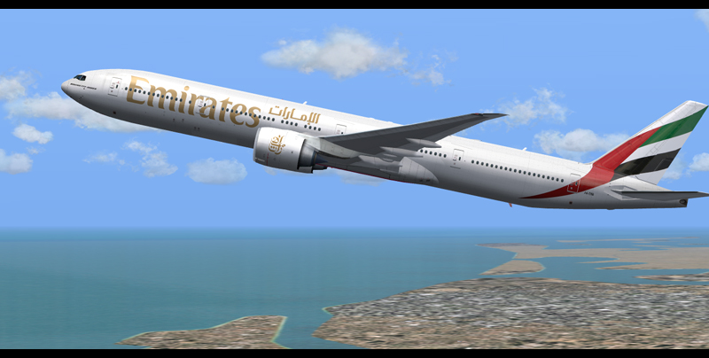 Emirates Boeing 777-300Er Repaint For Project Openskys Model (Www.projectopensky.com) This — 1