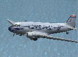 Fs2004 Cubana Douglas Dc-3/C-47 Compania Nacional Cubana De Aviacion, Registration Cu-T38