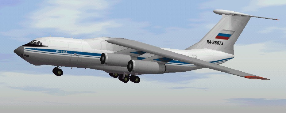 Flightsim Fs2004/Fs98 Ilyushin Il-76 Russian Air Force Flightsim Fs2004/Fs98 Ilyushin Il-7 — 1