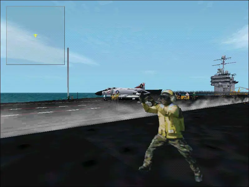 This is an F-4 found on the Hot Cargo Pad, on the USS Stennis v1.5 from Simviation.com. I'm am ready for launch on Cat. 1, and they're givin me the go!

S!

Ridge_Runner_5 - Photo 293