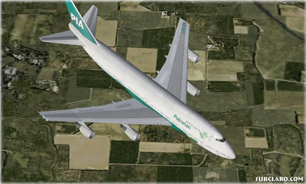 FS2002 , Boeing 747 of Pakistan International. - Photo 16779