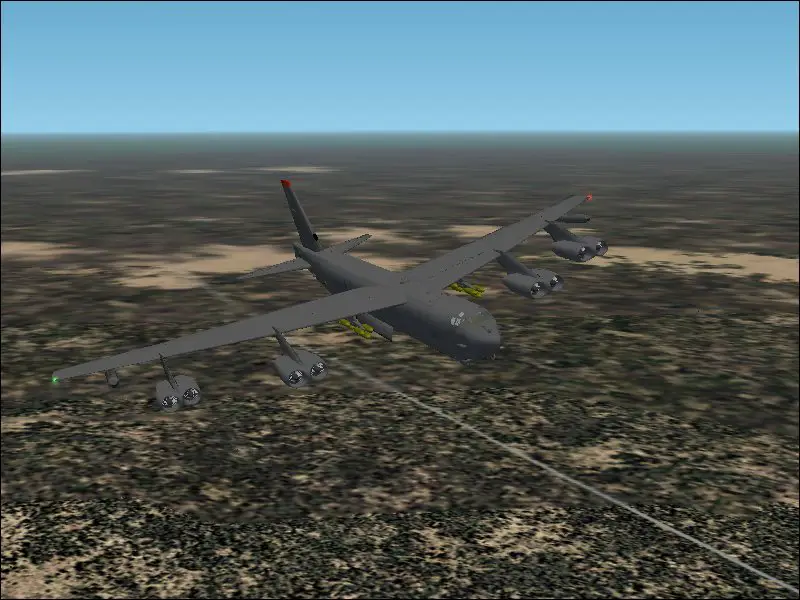 Here's a B-52 Stratofortress flying over Afgahnistan ready to drop a payload of death! - Photo 1214