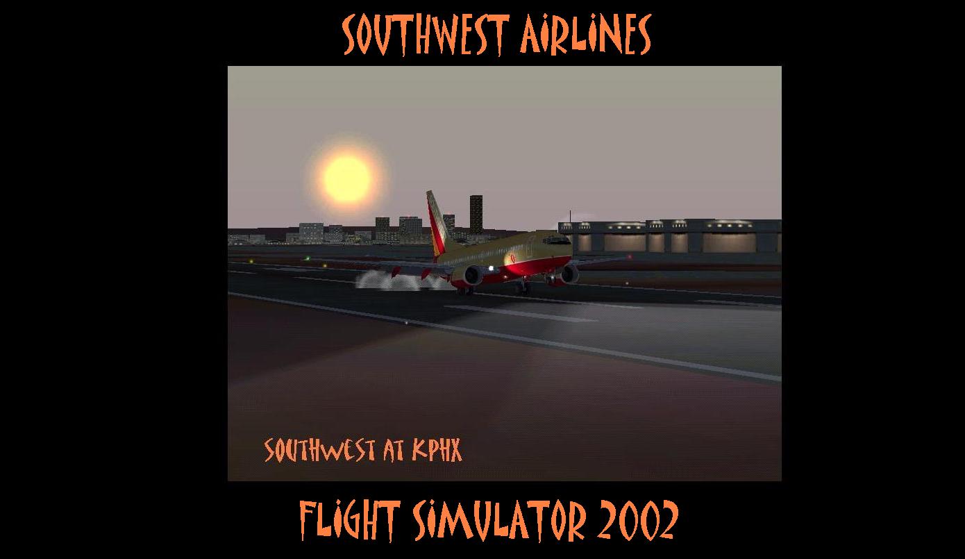 Southwest 737-700 Landing an KPHX (Sky Harbor Internation Airport) My Home Town. - Photo 1052