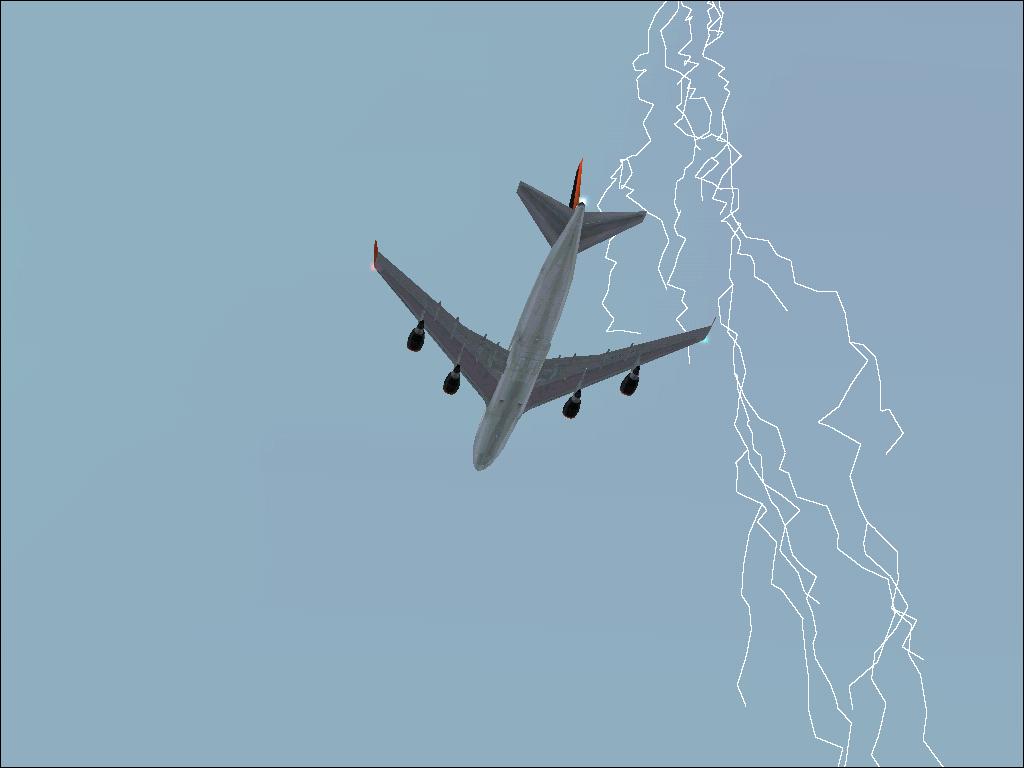 I was
trying to land in the middle of a storm and almost got struck by lightning - Photo 1277