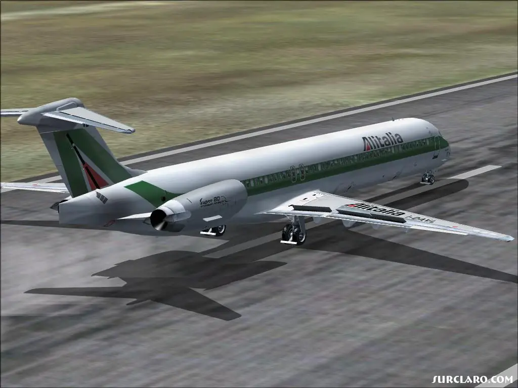 Alitalia MD 80 - Landed! - Photo 15711
