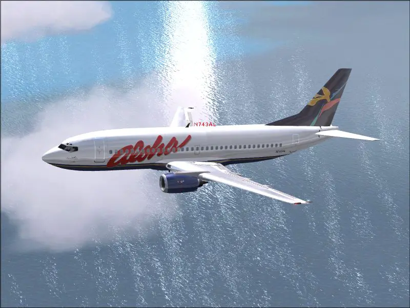 Aloha 737 enroute to Hilo. - Photo 4101