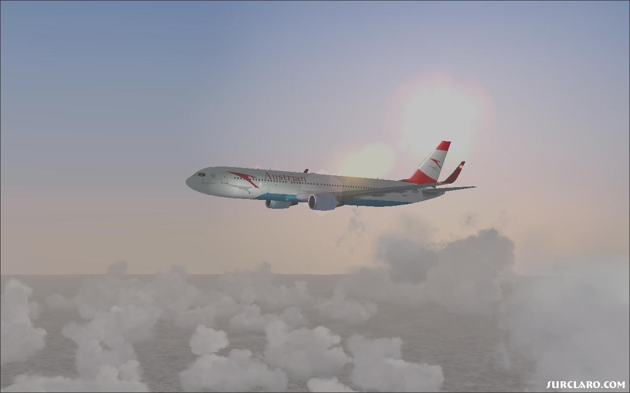 Austrian Airlines, cruising 35000t - Photo 17731