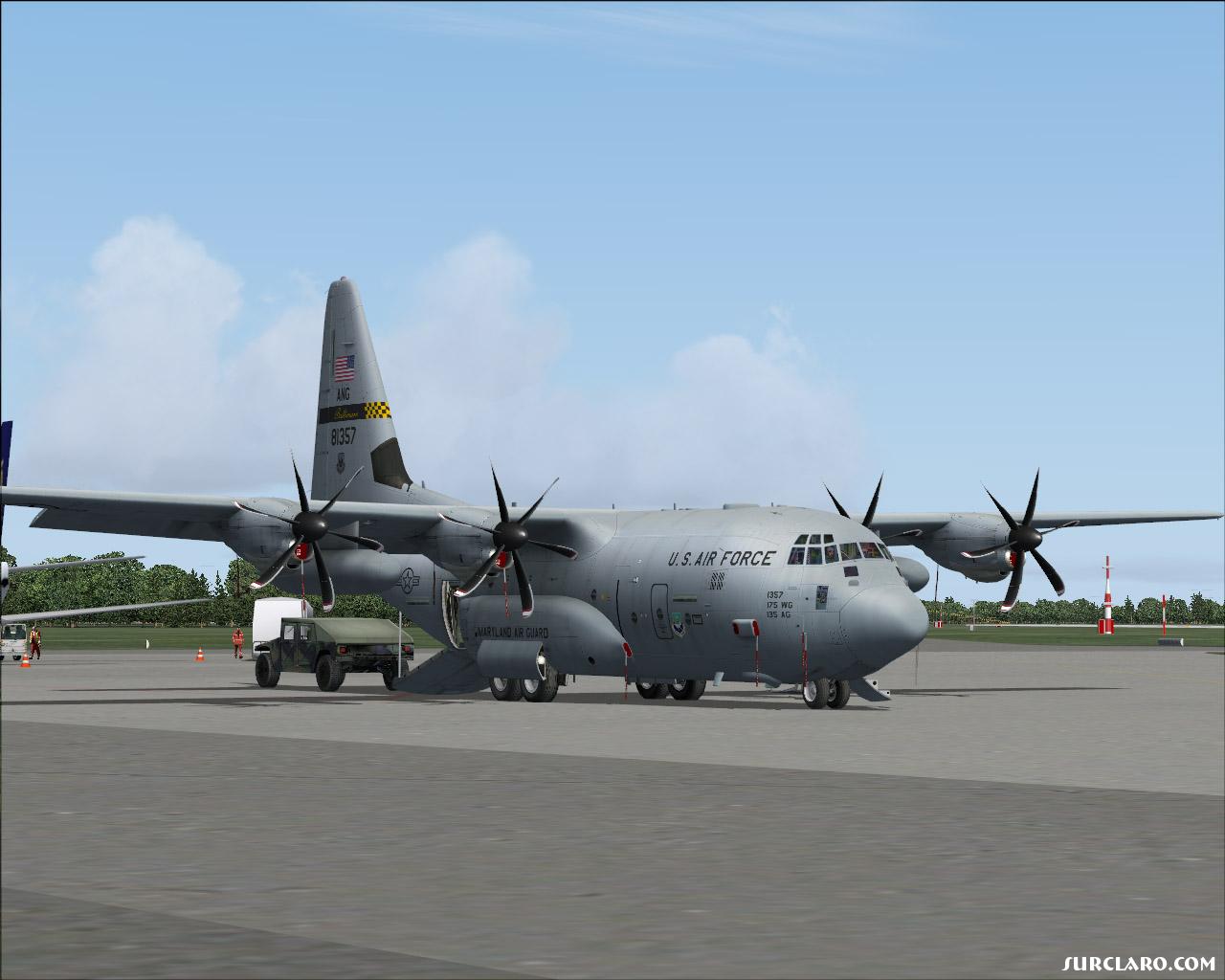 C-130J Hercules on ramp in Germany. - Photo 15302