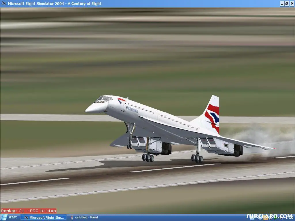 This is Concorde G-BOAC landing at Heathrow Airport, London. Hope u like. Tell me if theres anything wrong, lol. - Photo 6191