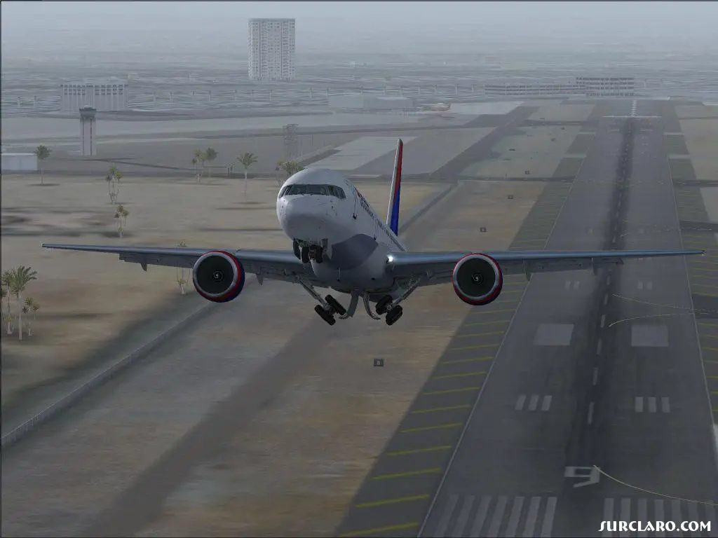 DAL B752 taking off from KSAN, climbing for 15,000 - Photo 15888