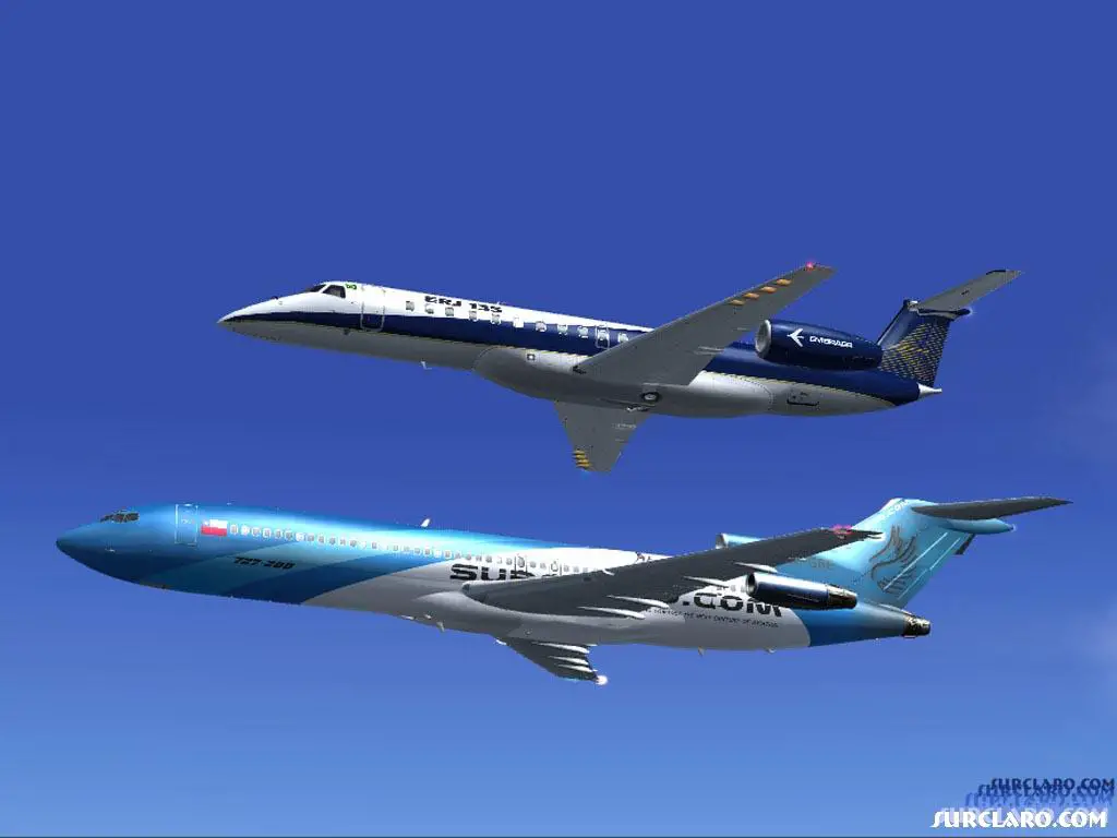 Embraer 135BJ vs B727 Surclaro - Photo 15927