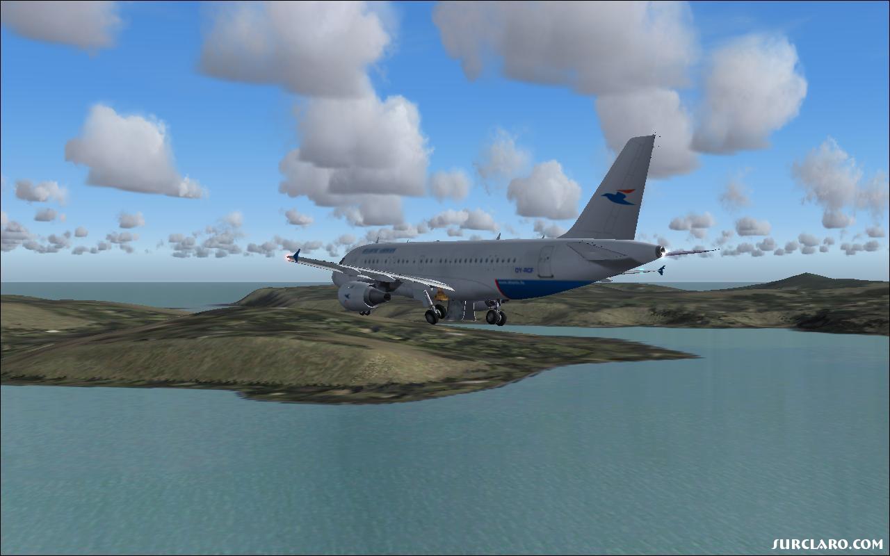 Atlantic Air en route to Faeroe islands. - Photo 17689