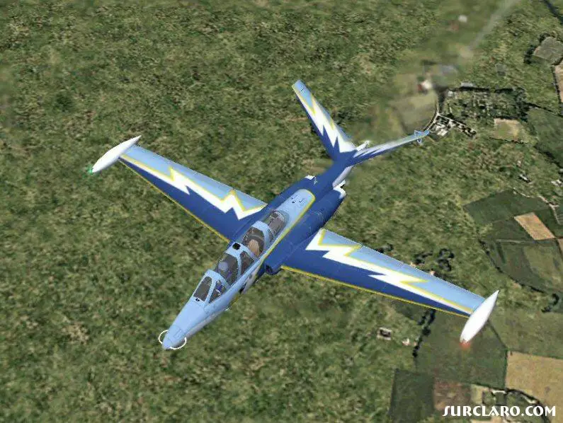 Fouga CM170 Magister in flight - Photo 15835