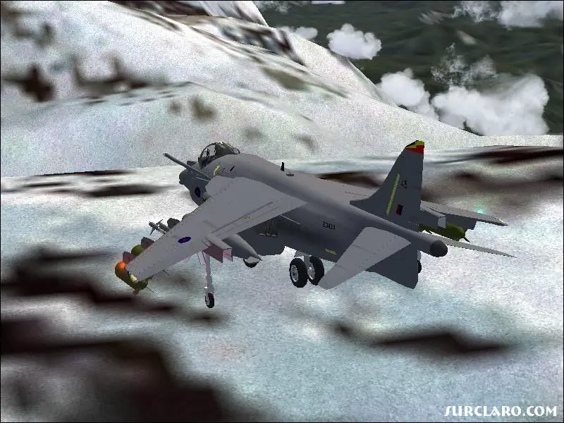 Trying to land a harrier on Mt. St. Helens. Here goes nothing. - Photo 15514