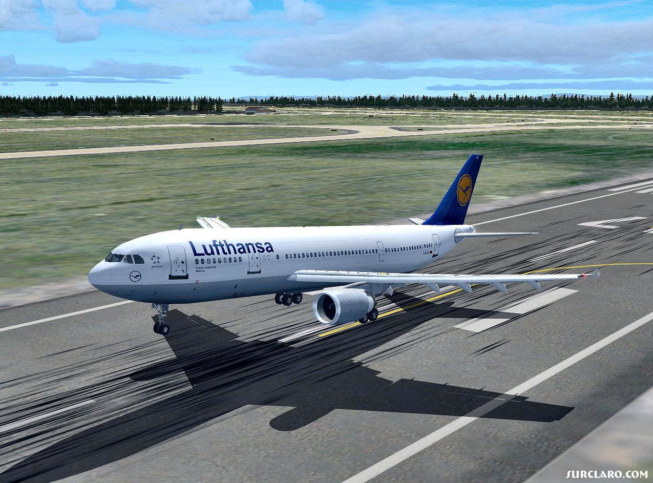 A300 landing at Frankfurt runway 07L - Photo 15666
