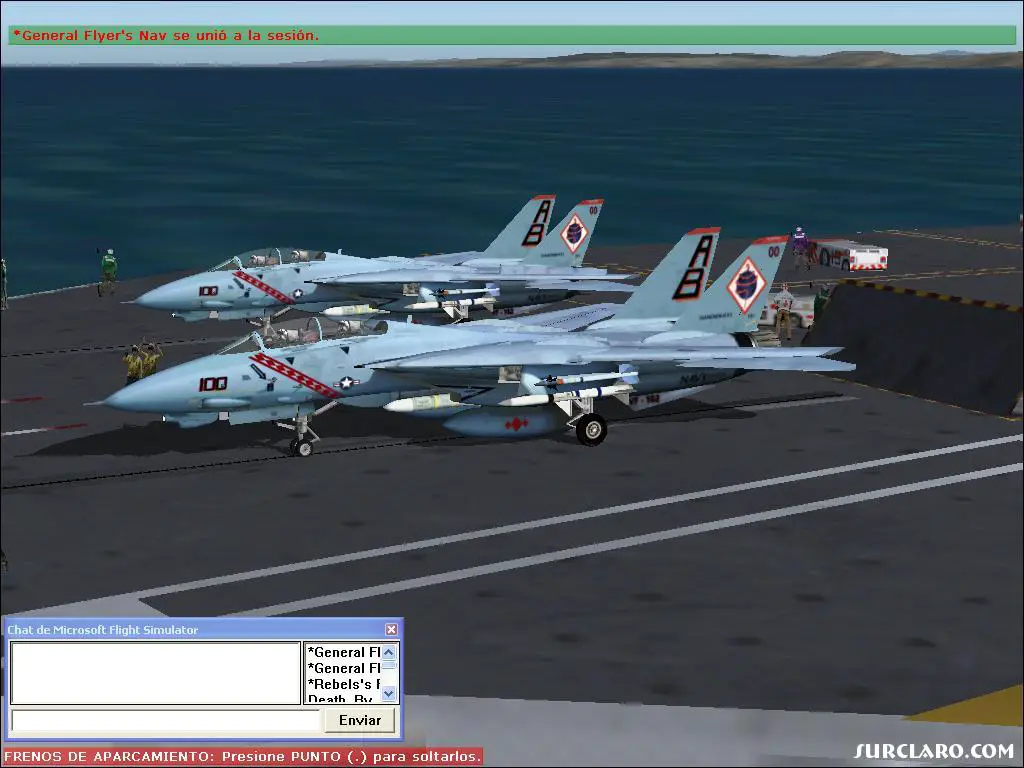 Come Join SPECOPS at www.specopsglobal.com for great military training.....
F-14B(x2) at the Mirramar Carrier(CVN 72) - Photo 5739