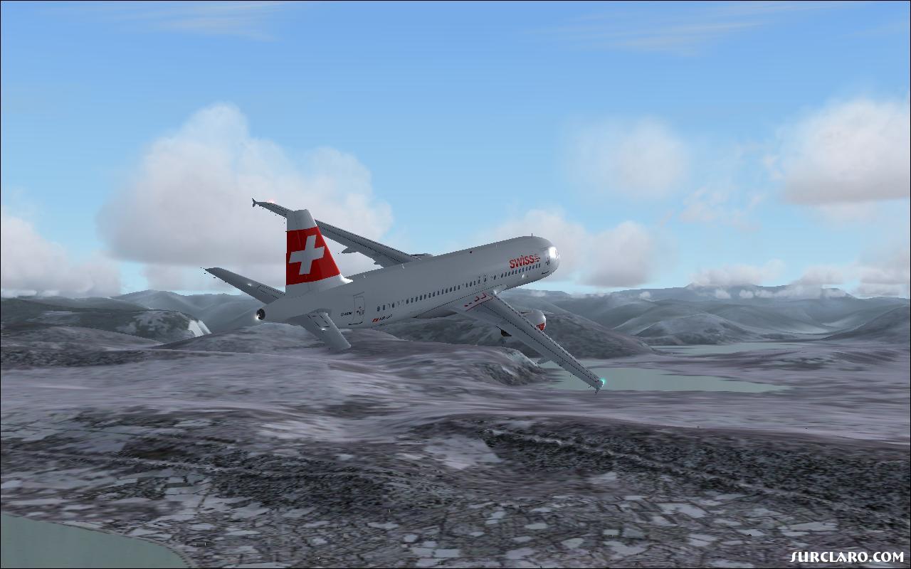 Climbing upon take off in Zurich - Photo 17686