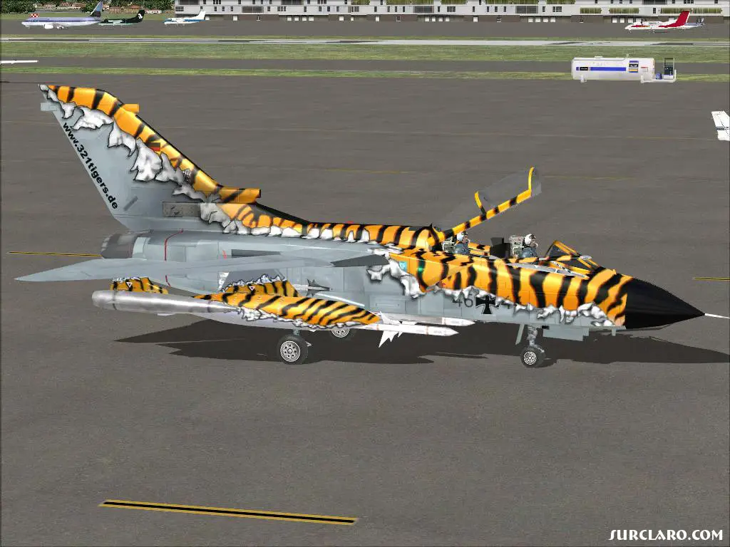 Tornado ECR- Luftwaffe Tigermeet Preparing for departure at Hamburg Airport - Photo 16020