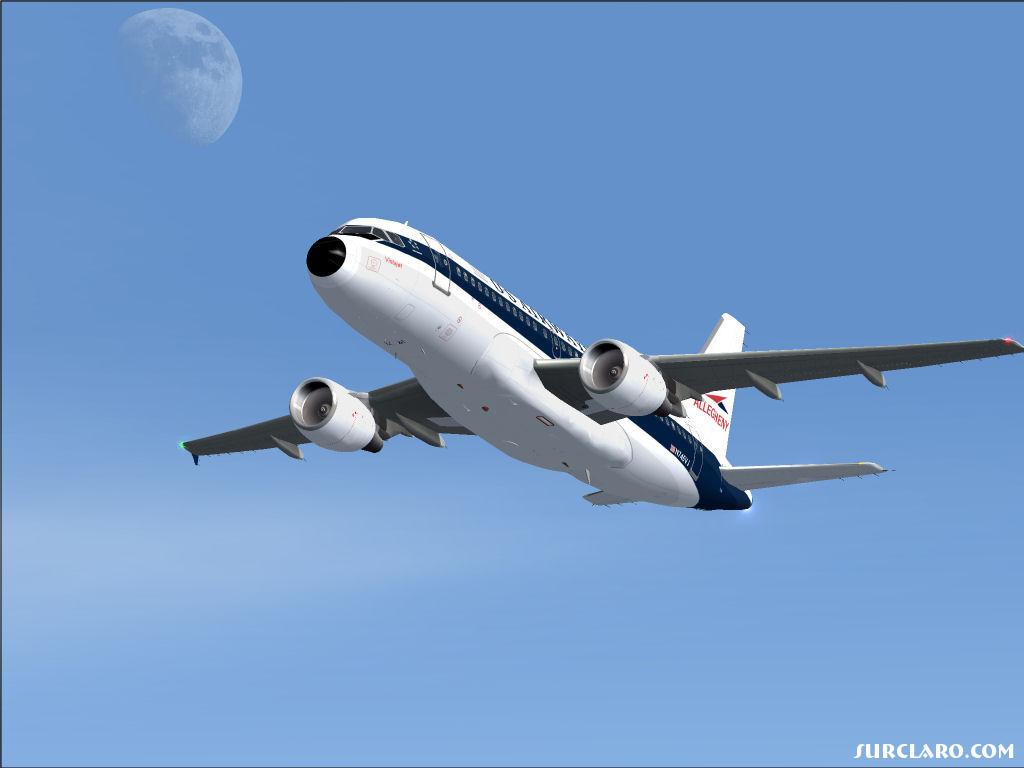 US Airways/Piedmont cruisingat 18,000 - Photo 15912