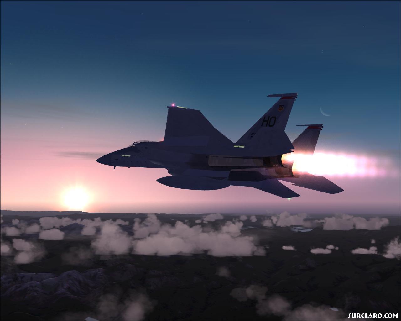 Awesome shot of an F-15 by Coral. - Photo 15466
