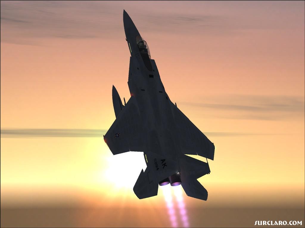 F-15A full throttle. - Photo 10975