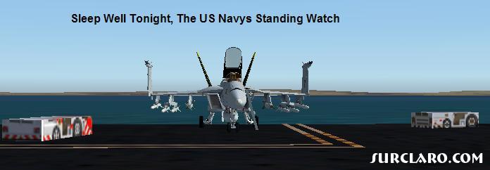 A F/A - 18 Hornet on Carrier Deck. i put in the caption, cant remember where i got it frm, just seemed to suit it. - Photo 15657