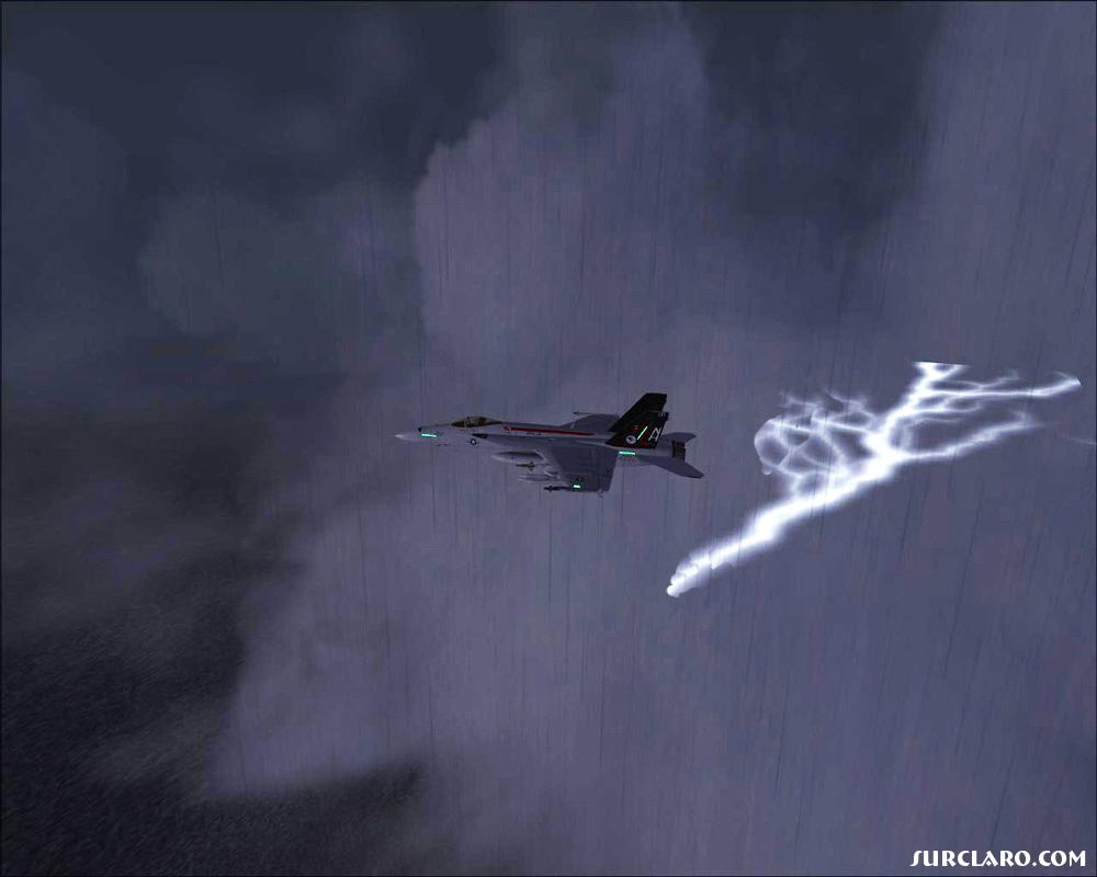 FLYING THROUGH A STORM - Photo 6073