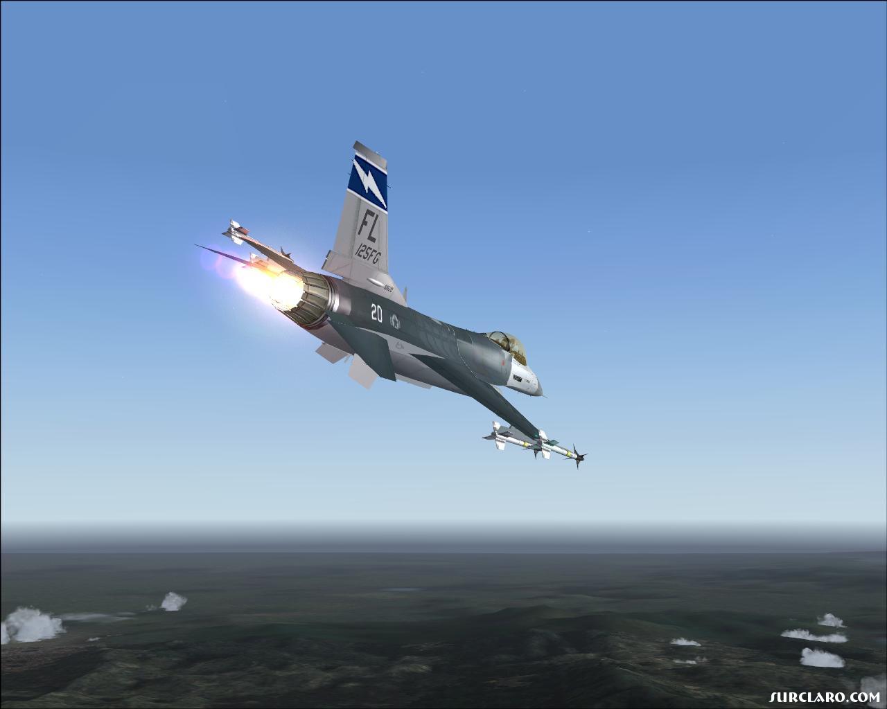 After some practise at Hill, UT fullspeed going back to its hometown at Hurlburt, FL. - Photo 16003