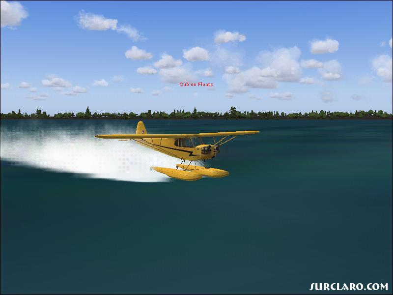 J3 Cub On Floats take off - Photo 6228