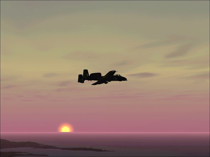 A-10 Thunderbolt fly  over mallorca... - Photo 904