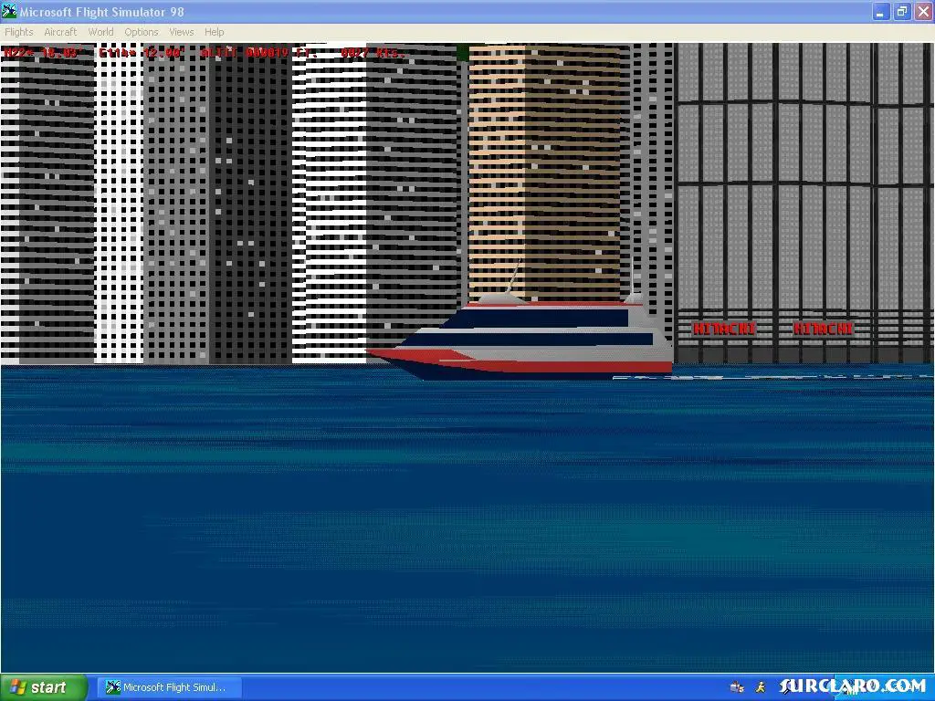 jet foil in macau harbor,this is fun to tool around in I just wish it wasnt so simple looking. anyone out there that can make me a couple of ships for a few bucks... yea I know its fs98,spent all my money on guitars and women. - Photo 6564