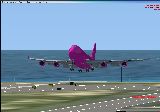 Screaming pink 747-400 photo 16499