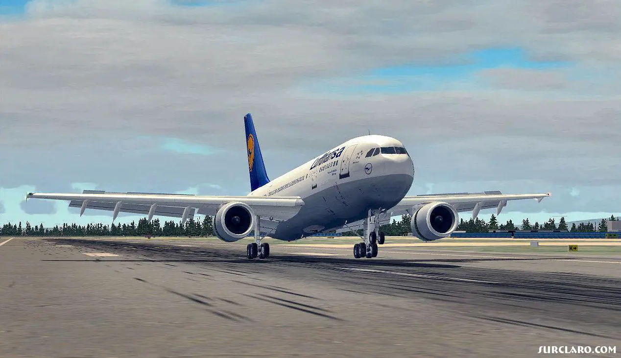 A300 landing at Frankfurt runway 07L - Photo 15675