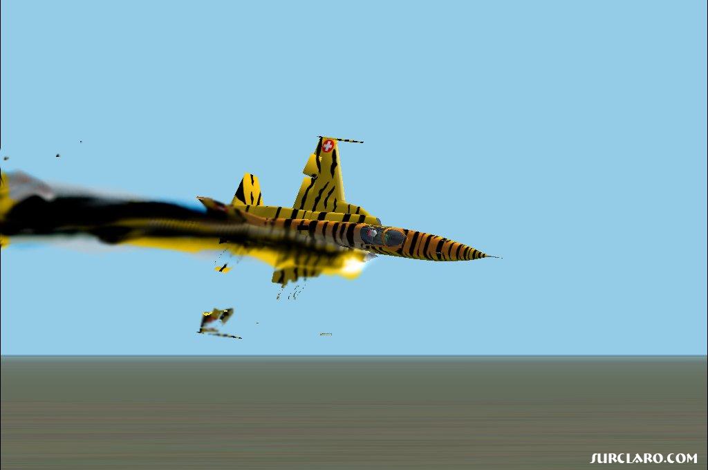 I think that it is time to eject! Damn I wish that we could have these realistic fires on aircraft, I made the fire using paint shop pro, tell me what you think, this is for freestyle, i no its in the competition section, but it is freestyle ;) - Photo 3455