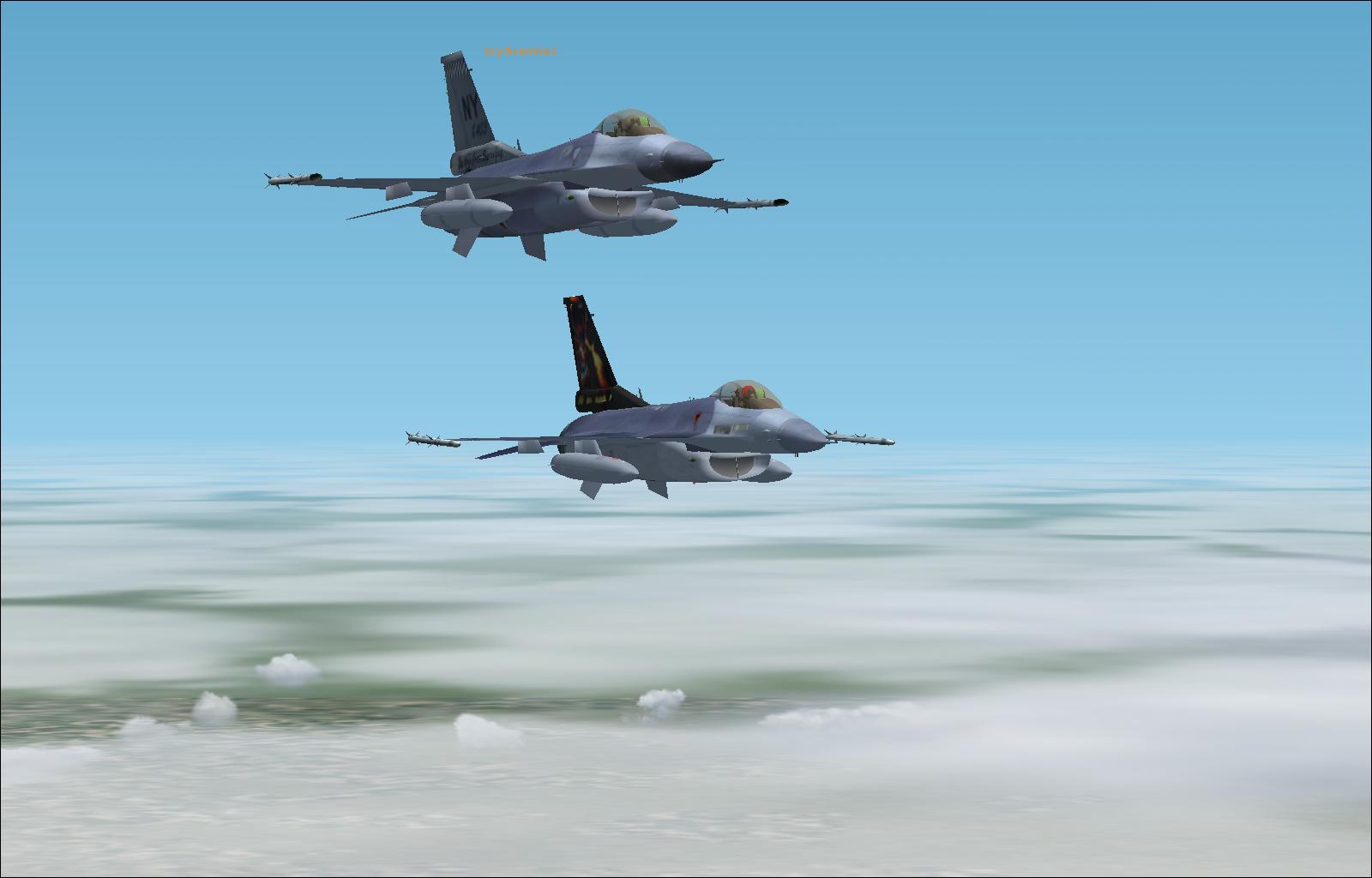 2 F16's, 23rd Devil Sq (Bel) with NY  Boys from Syracause - Photo 872