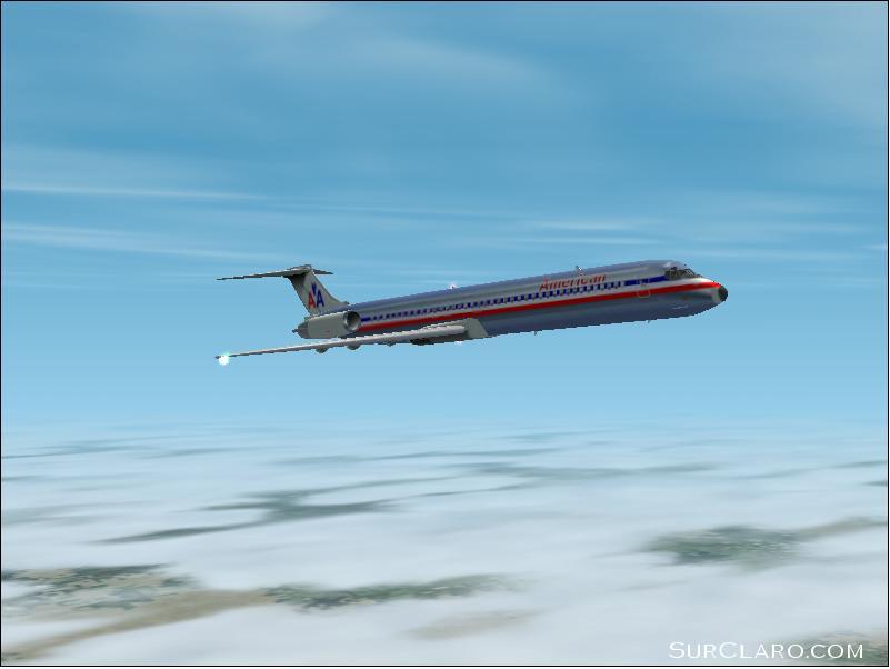 A md-80 climbing for FL350 over Miami - Photo 486