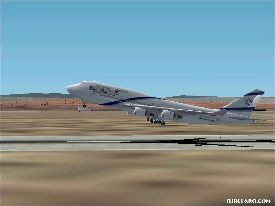 this looks like I all most smashed a space shoutel with 747-400 of ELAL. and it was a very good landing - Photo 553