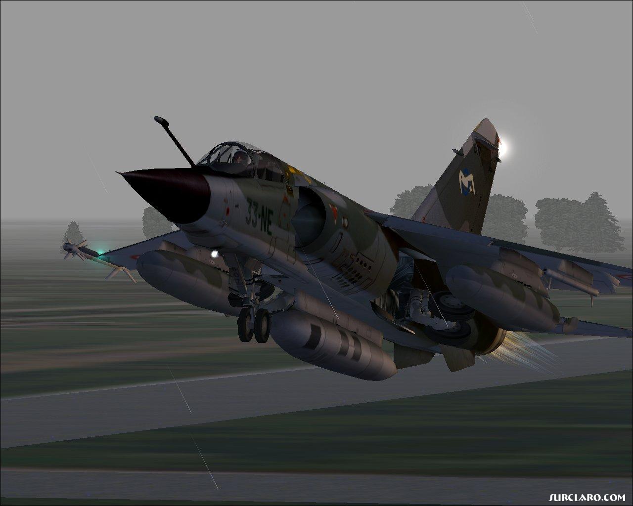 Mirage F1CR-200 Taking of for a BDA flight. - Photo 518