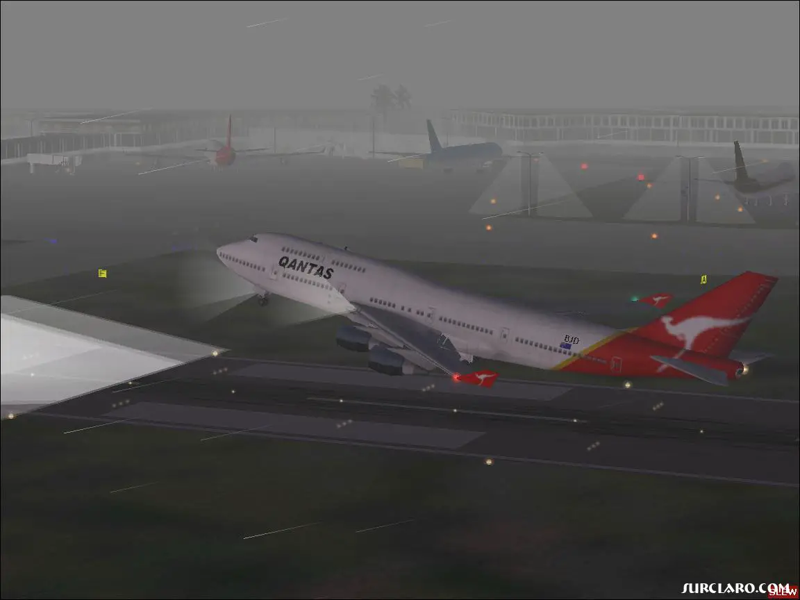 747 flare at Sydney - Photo 2945