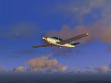 Mooney Bravo... Sunset flight photo 3412