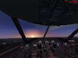 CRJ-200ER cockpit view photo 3318