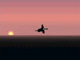 X-15 sunset photo 3285