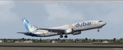 FSX/P3D Boeing 737-Max 9 FlyDubai Package image 10