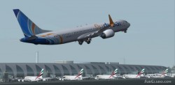 FSX/P3D Boeing 737-Max 9 FlyDubai Package image 14