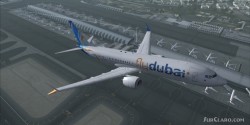 FSX/P3D Boeing 737-Max 9 FlyDubai Package image 15